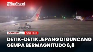 Detik-Detik Gempa Mengguncang Jepang M 6,8, Peringatan Tsunami di Miyazaki dan Kochi