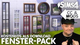 Offene Fenster-Pack  Die Sims 4 CC als kostenloser Download
