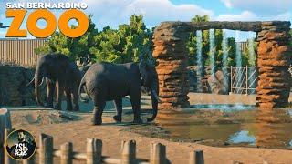 Building an Ethical Elephant Habitat in Franchise Mode! | San Bernardino Zoo | Planet Zoo