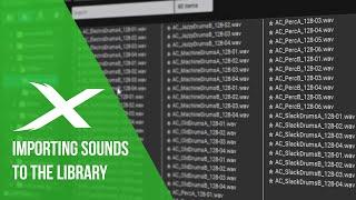 Mixcraft University | Importing Samples to the Library