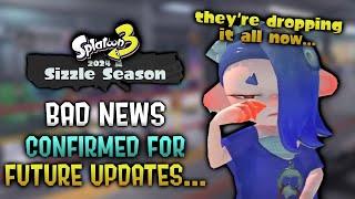 Bad News Just Confirmed For Future Content Updates - Splatoon 3