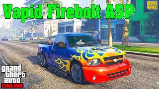 НОВЫЙ VAPID FIREBOLT ASP В GTA ONLINE (ТЮНИНГ И ОБЗОР ПО ФАНУ)