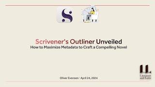 *2024* Scrivener's Outliner Unveiled: How to Maximize Metadata to Craft a Compelling Novel