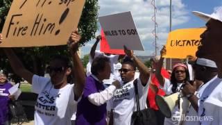 Protests at Dallas Independent School District