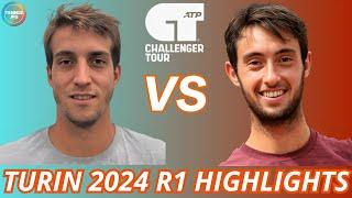 Felipe Meligeni Alves vs Thiago Agustin Tirante | Turin 2024 R1 | highlights