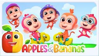 Apples and Bananas App for Learning Preschool Lessons, Nursery Rhymes and Kids Stories