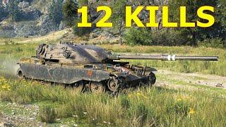 World of Tanks T95/FV4201 Chieftain - 12 Kills 10,1K Damage