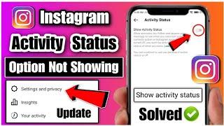 hide active status on instagram [instagram status off kaise kare ]