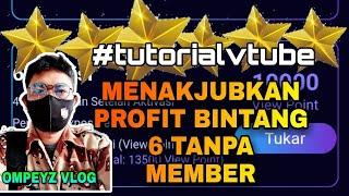 Vtube BINTANG 6 | Penghasilan Vtuber di bintang 6 tanpa member