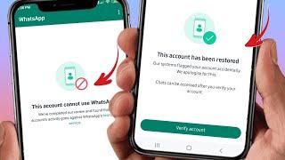 Fix This account cannot use WhatsApp Problem  |  This account is not allowed to use WhatsApp