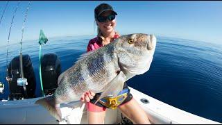 Fishing in Italy - trolling for Dentex, the mediterranean Snapper in Sicily