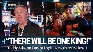 "BAM BAM BAM!"  | Teddy Atlas believes Fury's jab and footwork is key against Usyk  #RingOfFire