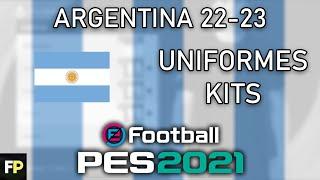 PES 2021 - Uniformes/kits Argentina (22-23) Xbox