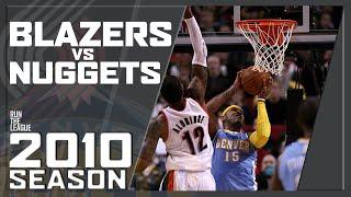 2010 SEASON | TRAIL BLAZERS vs NUGGETS