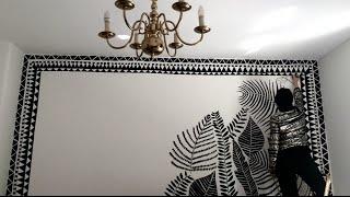 Wall painting & Mural Speed Painting. Creative Motivation for Art, Illustration and Design