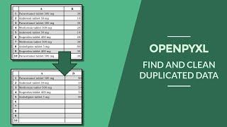 Find And Clean Duplicated Excel Data With Openpyxl