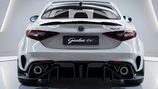 2025 Alfa Romeo Giulia EV SHOCKS the World – 900 HP BEAST Unleashed!