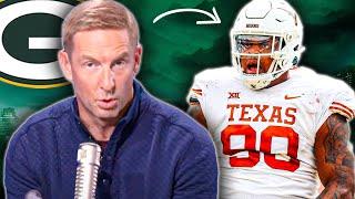 Reacting To Packers Mock Draft Selection By Joel Klatt!