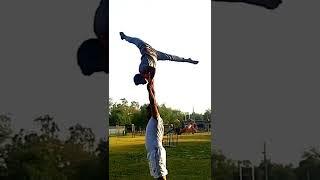 one hand balance Royal Gymnast skills # balance #videoshort