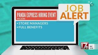 Job Alert: Panda Express hiring event