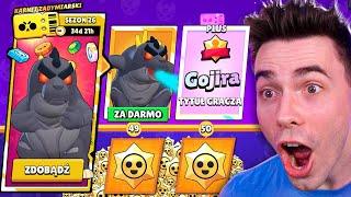 Kupiłem CAŁY GODZILLA KARNET ZADYMIARSKI w BRAWL STARS!