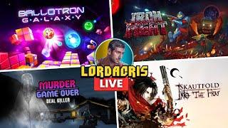 Ballotron Galaxy, Iron Meat, Murder Is Game Over, Skautfold: Into the Fray | Indie Showcase 4th Oct