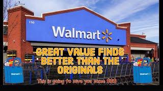 Walmart Great Value Amazing Food Favorites - These products out do the competitors in price & more!