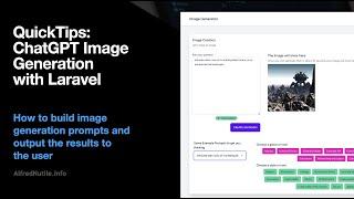 QuickTips: ChatGPT/OpenAI API and Laravel for Images