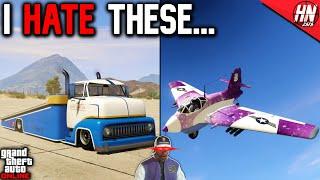 10 VEHICLES I HATE In GTA Online!