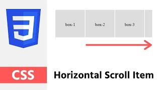 How to make horizontal scroll item - CSS Tricks