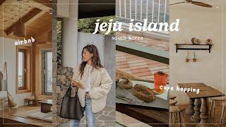 JEJU VLOG: cafe hopping, Osulloc tea museum, hiking Hallasan, our airbnb!