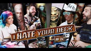 I Hate Your Deck #24 Post Malone  || Gishath v Edgar v Lathril v Wort || Commander Gameplay mtg edh