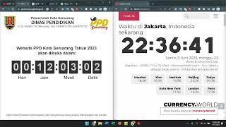 Info Pembuakaan PPDB TK, SD, SMP Kota Semarang Tahun 2023/2024