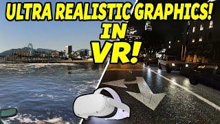 GTA 5 in VR looks STUNNING with this mod! // Natural Vision Remastered for GTA V in VR! // Quest 2