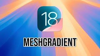 Animated Backgrounds with MeshGradient in iOS 18