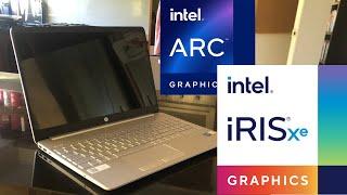 Intel Had A GPU Before The ARC, Intel IRIS XE