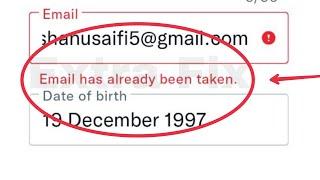Twitter Fix Email has already been taken Problem Solve