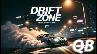 FiveM Drift Zone Script [QB Core Preview] + Map