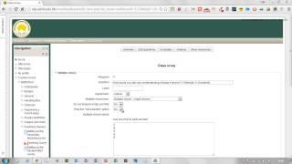 Moodle: Create a Feedback Survey