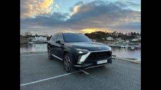 NIO es8 - kort test, med batteribytte - bilen trenger mange softwareoppgraderinger!