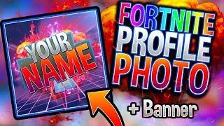 Fortnite: Profile Photo + Banner [Template] | Photoshop