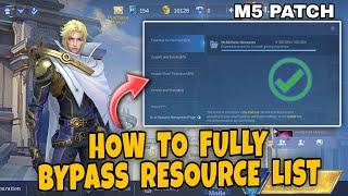 TIPS KUNG PAANO i-BYPASS LAHAT NG FILE RESOURCES ni MOBILE LEGENDS!!