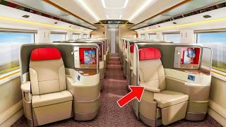 Take the most expensive and luxurious business class on China's high-speed rail (Fuxing)