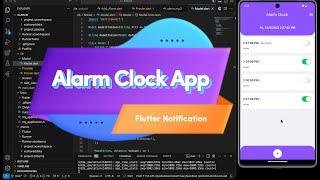 Flutter Alarm Clock App | Flutter Local Notification