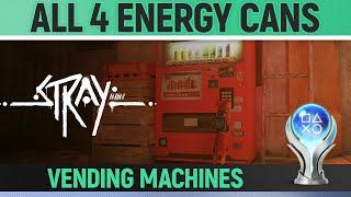 Stray - All 4 Energy Drink Can Location Vending Machines