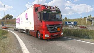 Euro Truck Simulator 2 | ETS2 1.46 | Mercedes Actros MP3 V6 | Rijeka (HRL) to  Pecs (H)