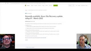 Azure Podcast #51 - From Azure Site Recovery to Azure VM and Azure AD