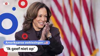 Kamala Harris reageert na verloren presidentsverkiezingen