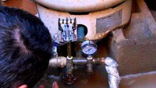 Replacing a well pressure switch & re-pressurizing the tank to avoid short cycling