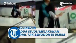 Viral Pasangan Sejoli Lakukan Hal Tak Senonoh di Depan Umum